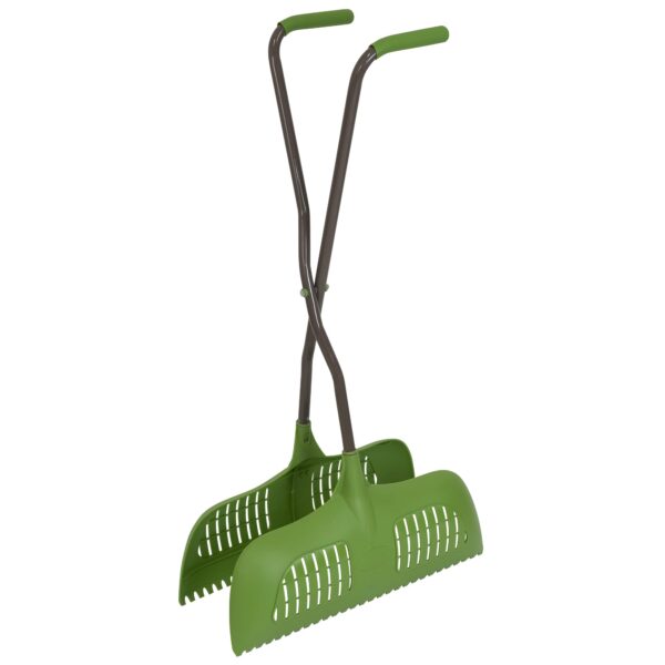 Leaf Grabber Rake with Long Handle